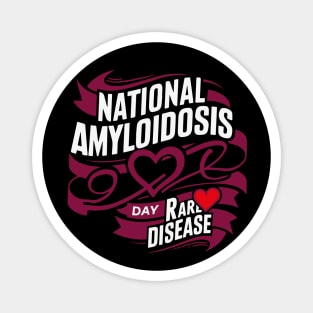 National Amyloidosis Day – May Magnet